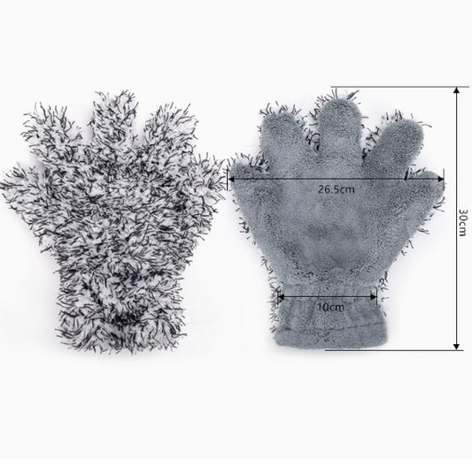 Plush Car Cleaning Car Washing Gloves Multifunctional Cleaning Supplies