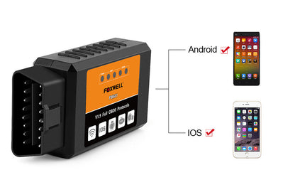 FOXWELL OBD2 WIFI ELM327 V 1.5 Auto Scanner For IOS Android