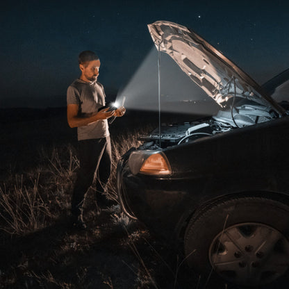 12V Car Jumper Starter 400A Peak 20000mAh Battery Charger Power Bank Portable Power Booster Battery With 3 Flashlight Modes