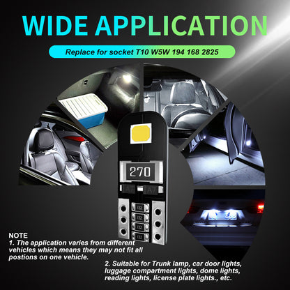 LED Car Light T10 W5W Width Lamp