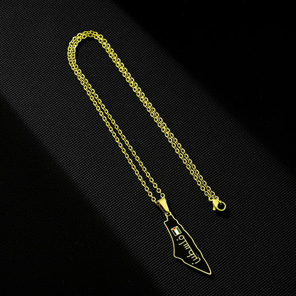 Retro Titanium Steel Pendant Necklace Men And Women Couple Yiwu Accessories New